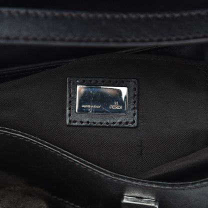 Fendi Rabbit Fur Chef Shoulder Bag 6 of 13