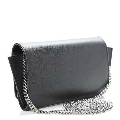 Fendi Vitello Cruise F is Fendi Wallet on Chain Black 3 of 11