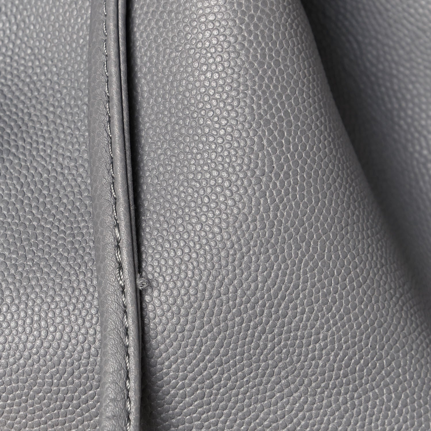 Chanel Caviar Quilted Business Affinity Backpack Grey 12 of 12