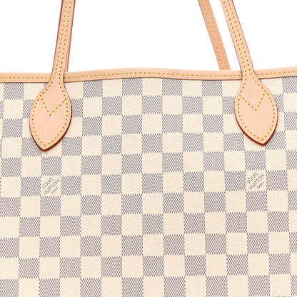 Louis Vuitton Damier Azur Neo Neverfull GM Rose Ballerine 8 of 11