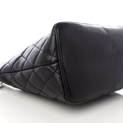 Chanel Caviar Quilted Medallion Tote Black 5 of 8