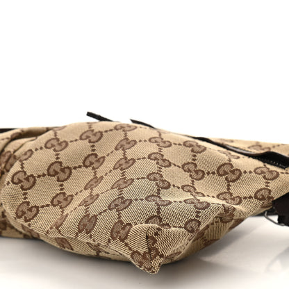 Gucci GG Monogram Double Pocket Belt Bag Dark Brown 10 of 10