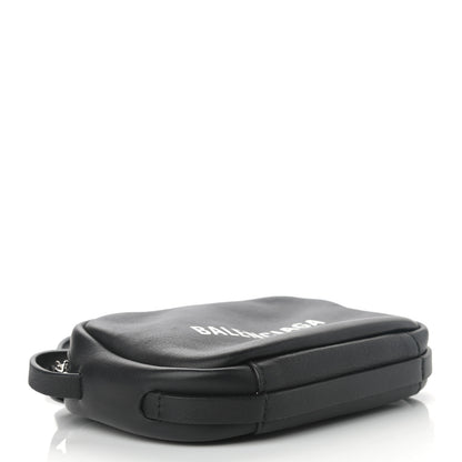 Balenciaga Calfskin Logo XS Everyday Camera Bag Black 4 of 11