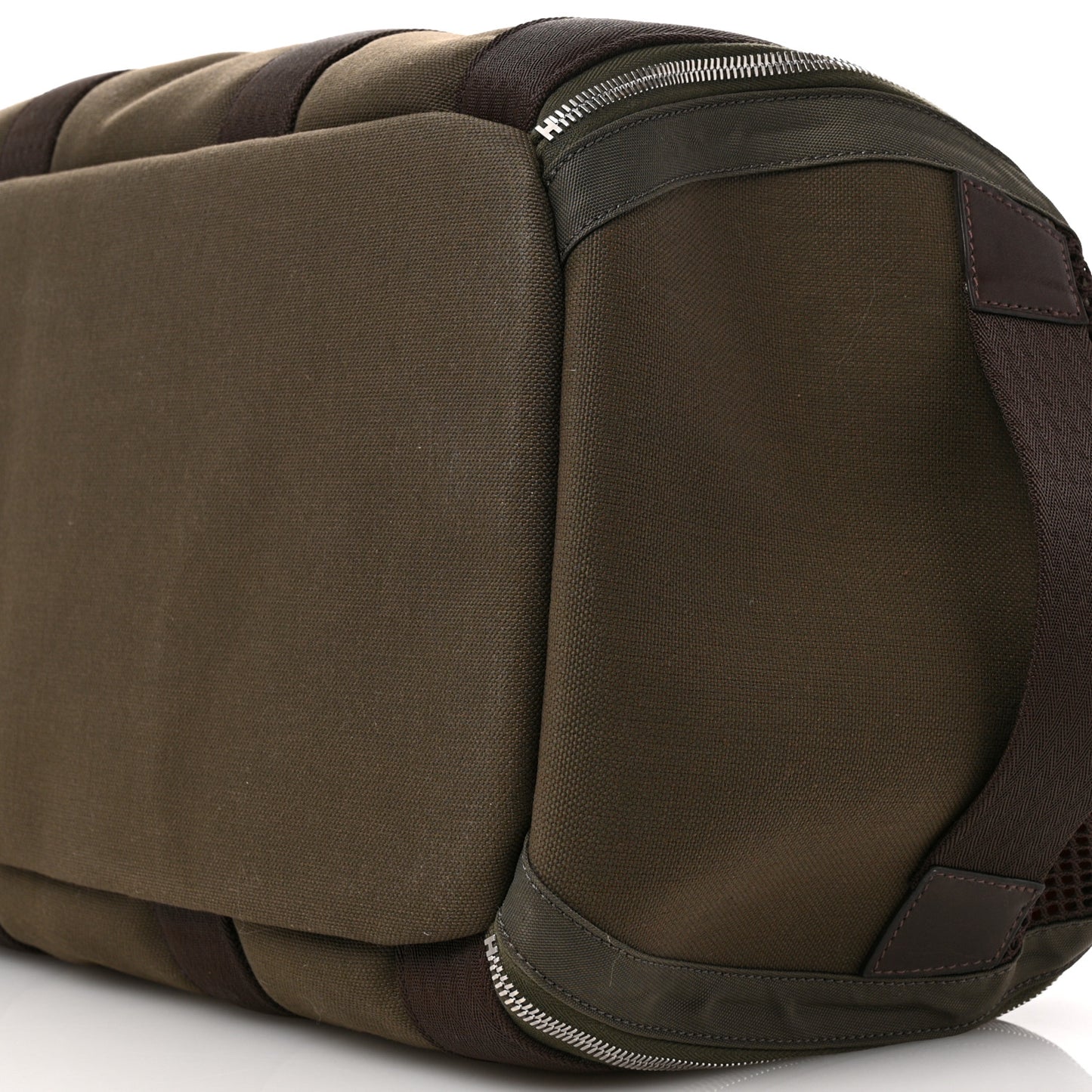 Fabric Carrying Dog Bag Kaki Feu