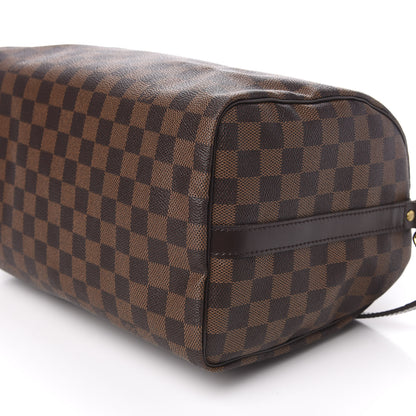 Louis Vuitton Damier Ebene Speedy Bandouliere 30 9 of 11