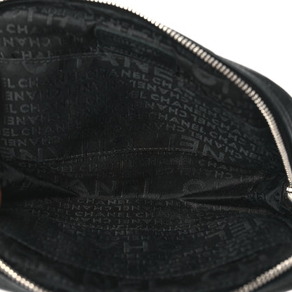 Chanel Aged Calfskin Quilted Cambon Cosmetic Case Black 5 of 10