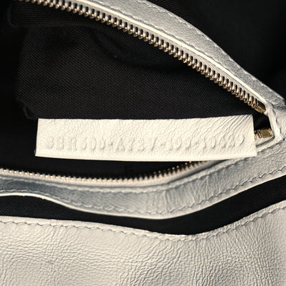 Fendi Nappa FF 1974 Embossed Baguette White 7 of 11