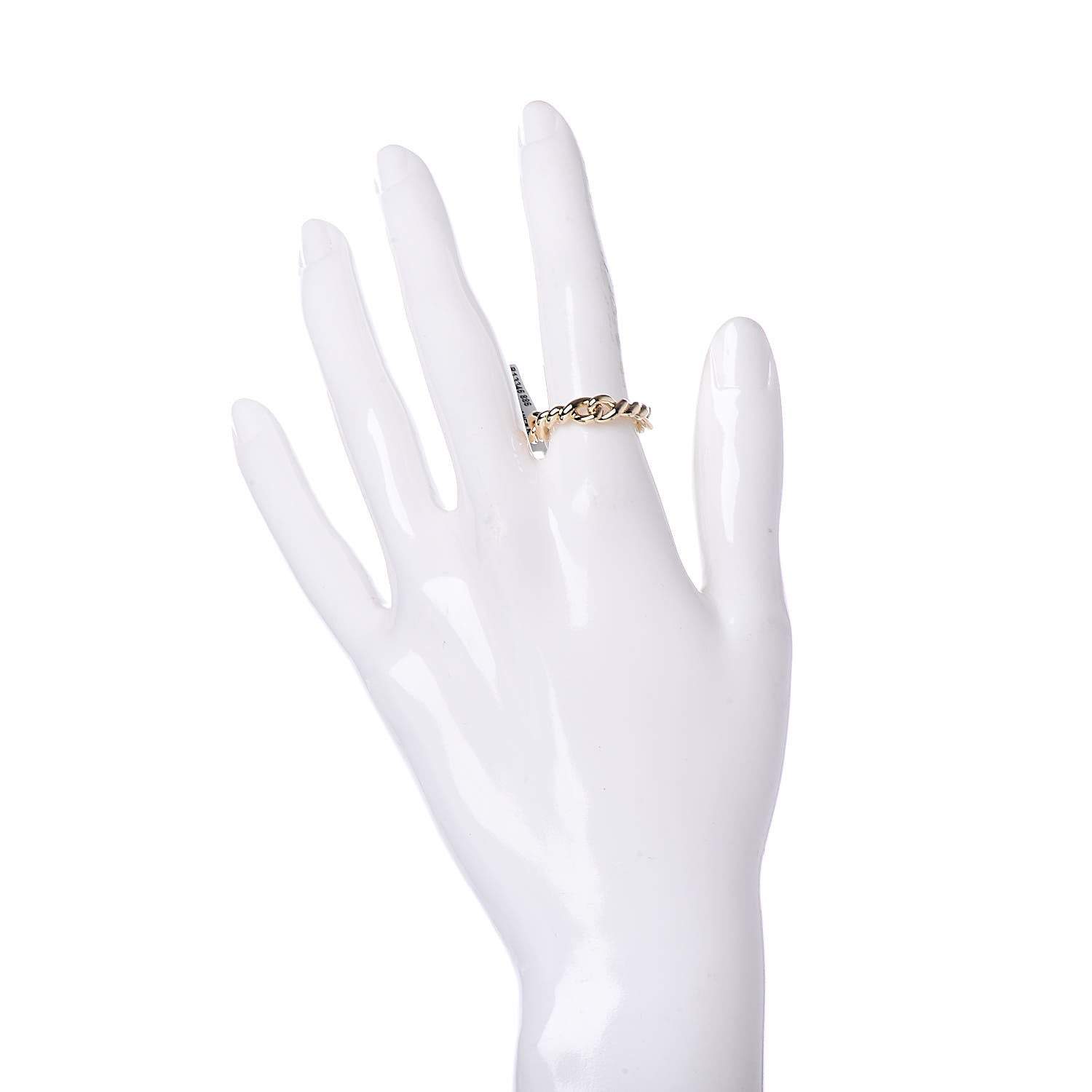 David Yurman 18K Yellow Gold 5mm Continuance Ring 52 6 2 of 4