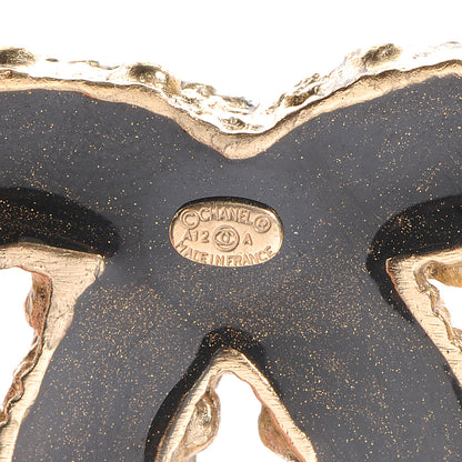 Chanel Large CC Brooch Gold 5 of 6