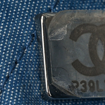 Chanel Denim Quilted Chanel 22 Blue 8 of 11