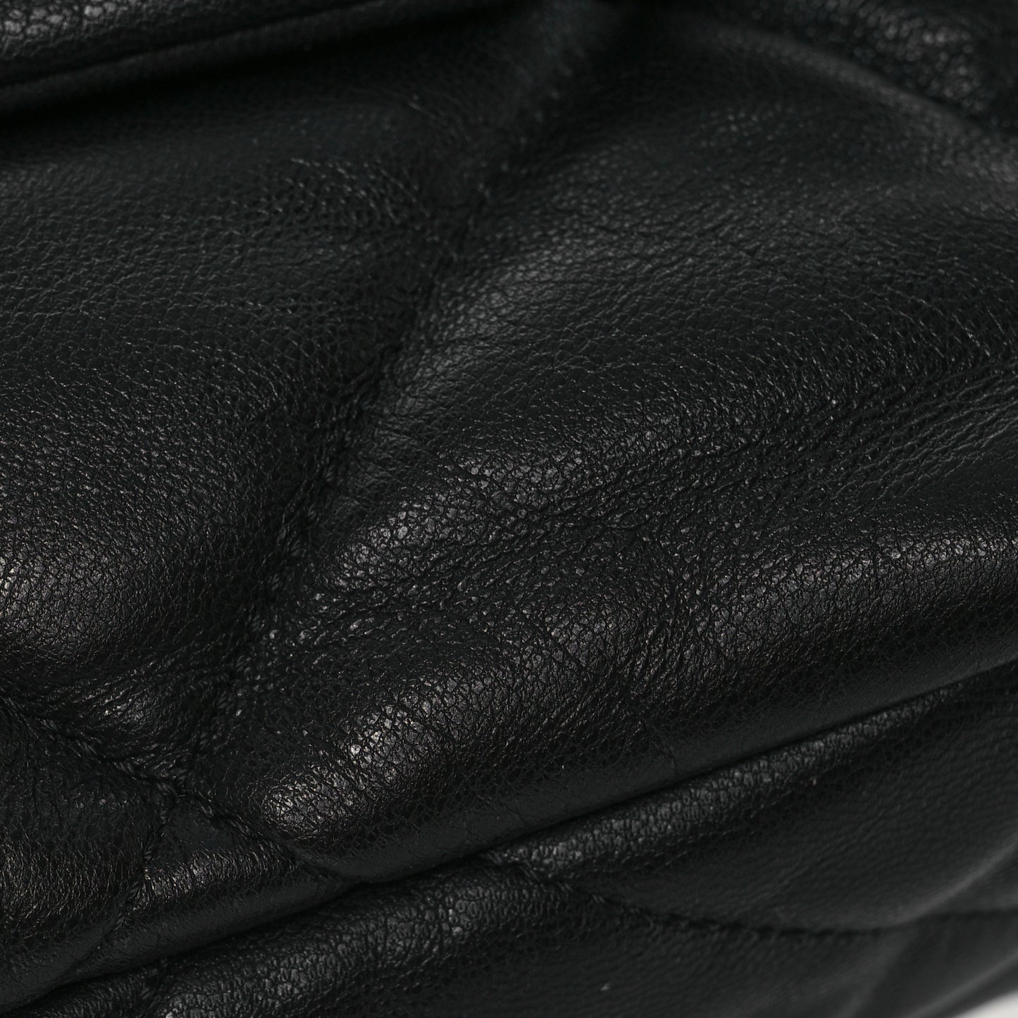 Goatskin Quilted Large Chanel 19 Flap Black