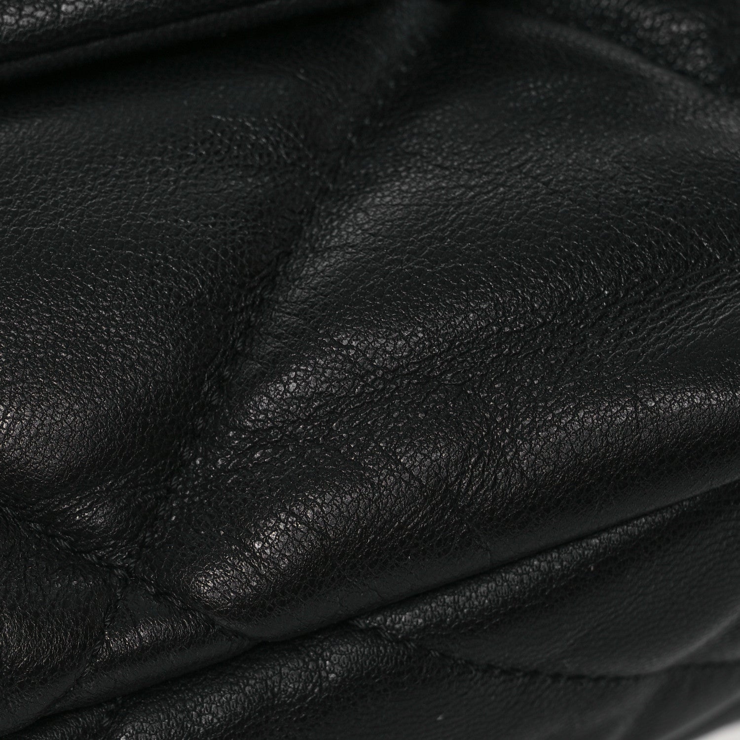 Chanel Goatskin Quilted Large Chanel 19 Flap Black 12 of 14