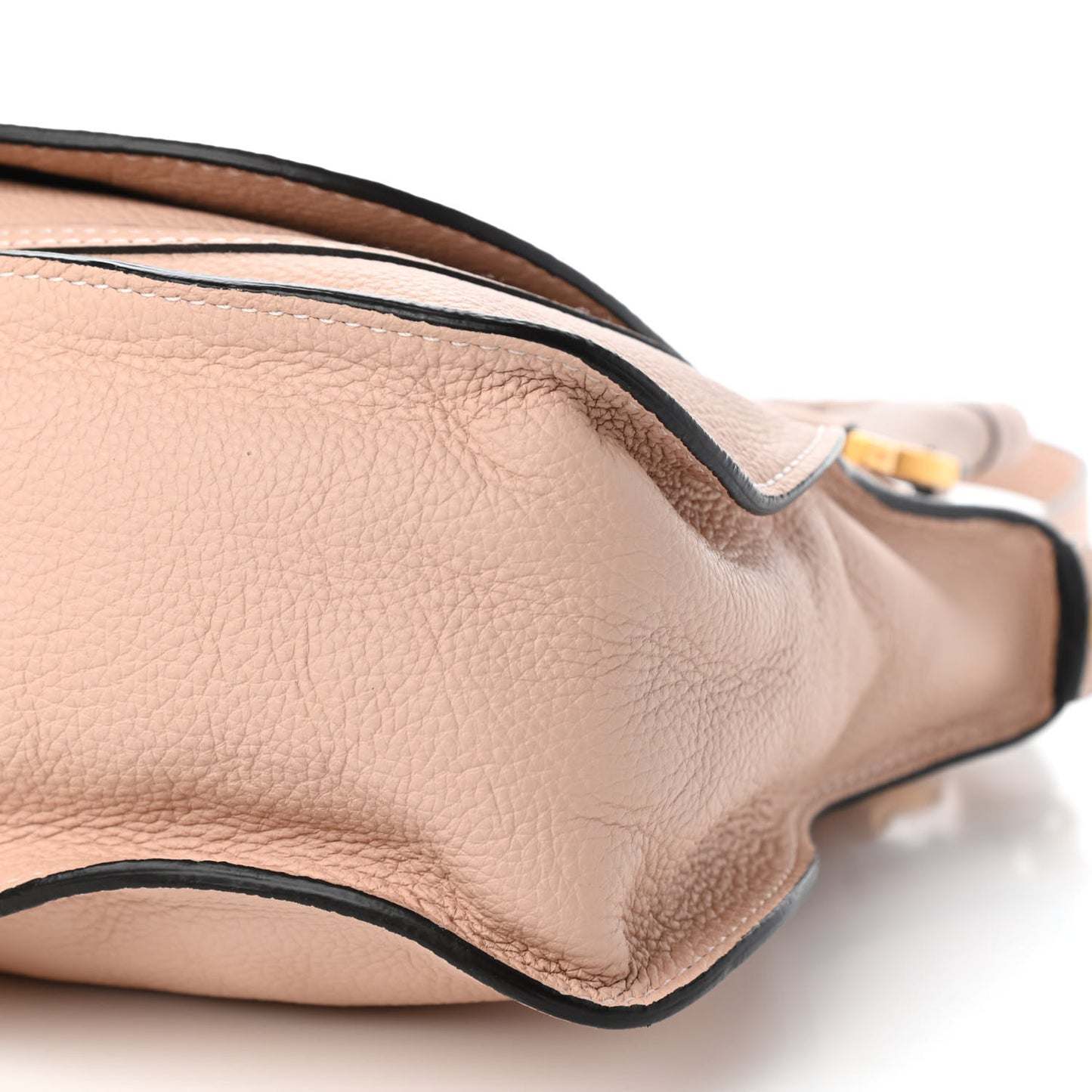 Calfskin Medium Marcie Satchel Pale Pink