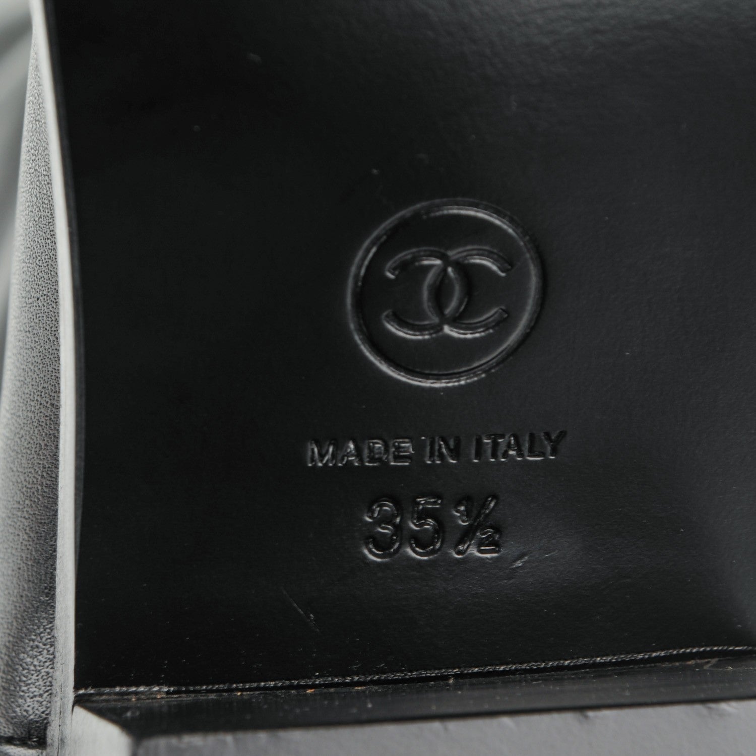 Chanel Calfskin Ascot Riding Boots 35.5 Black 6 of 6