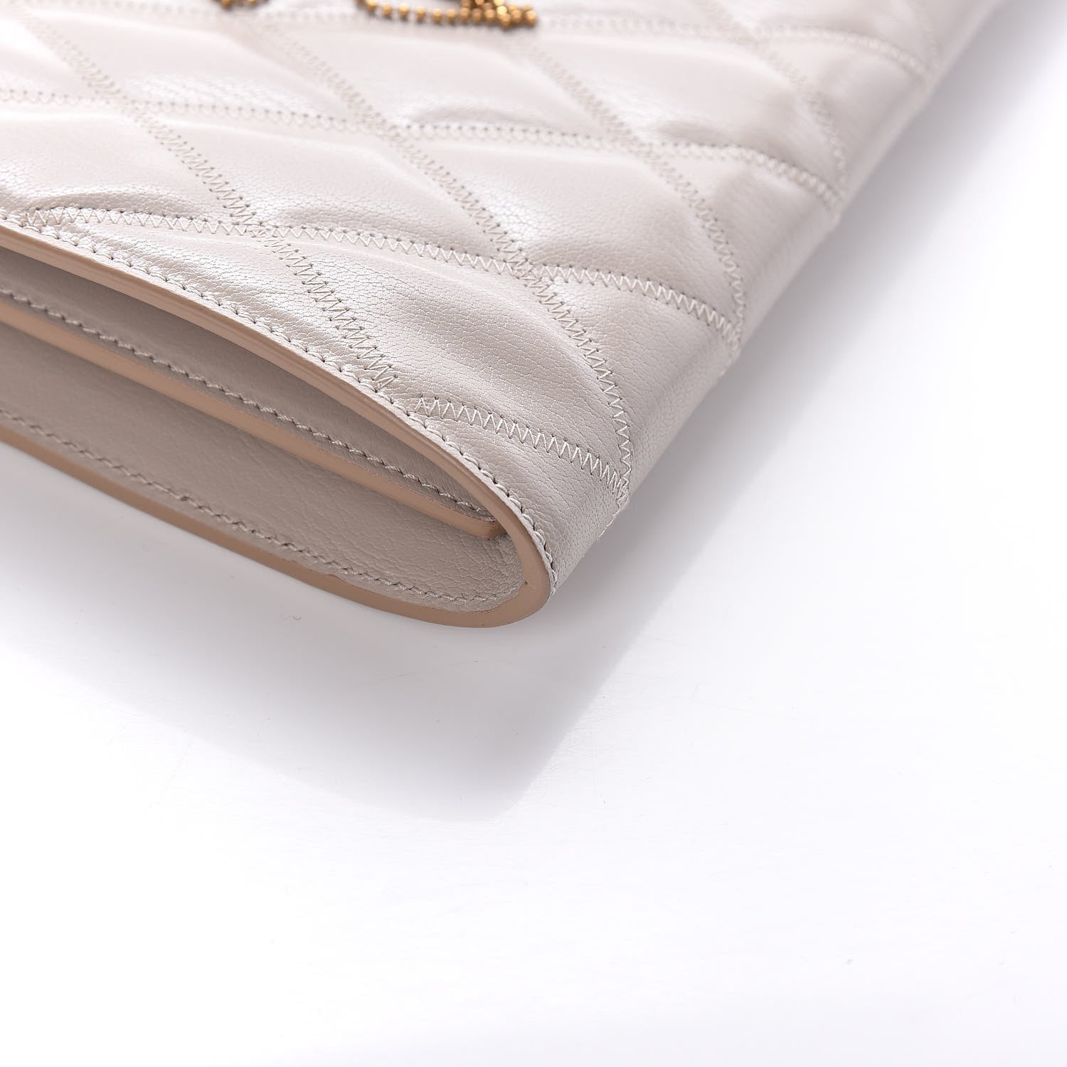 Givenchy Goatskin Quilted Medium Gem Bag Natural 7 of 8