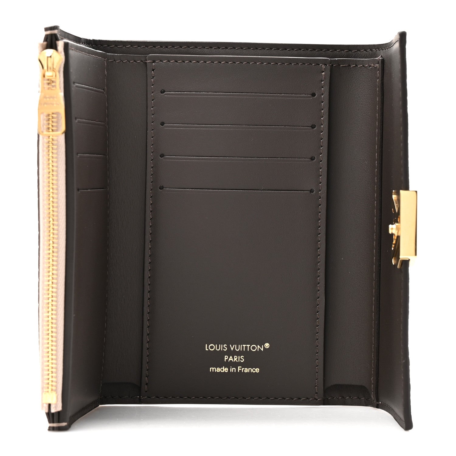 Louis Vuitton Taurillon Capucines Compact Wallet Galet 5 of 7