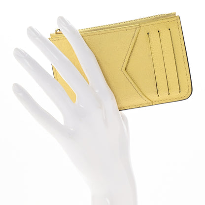 Louis Vuitton Empreinte Monogram Zipped Romy Card Holder Jaune 2 of 6