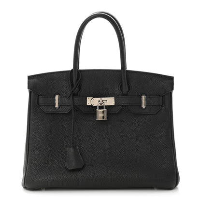 Hermes Togo Birkin 30 Black 1 of 11