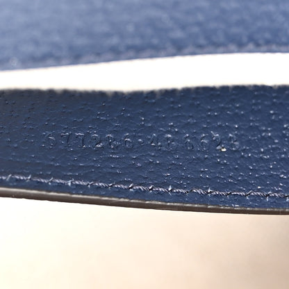 Gucci Raffia Textured Dollar Calfskin GG Monogram Web Small Horsebit 1955 Crossbody Bag 7 of 11