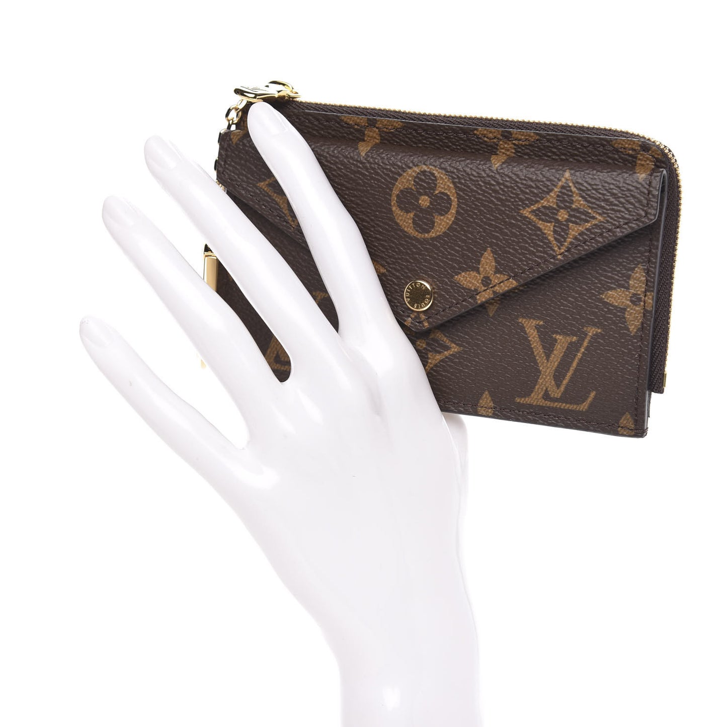 Monogram Recto Verso Card Holder Black