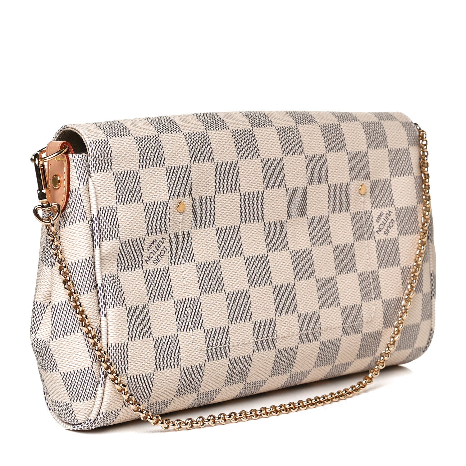 Louis Vuitton Damier Azur Favorite MM 3 of 13