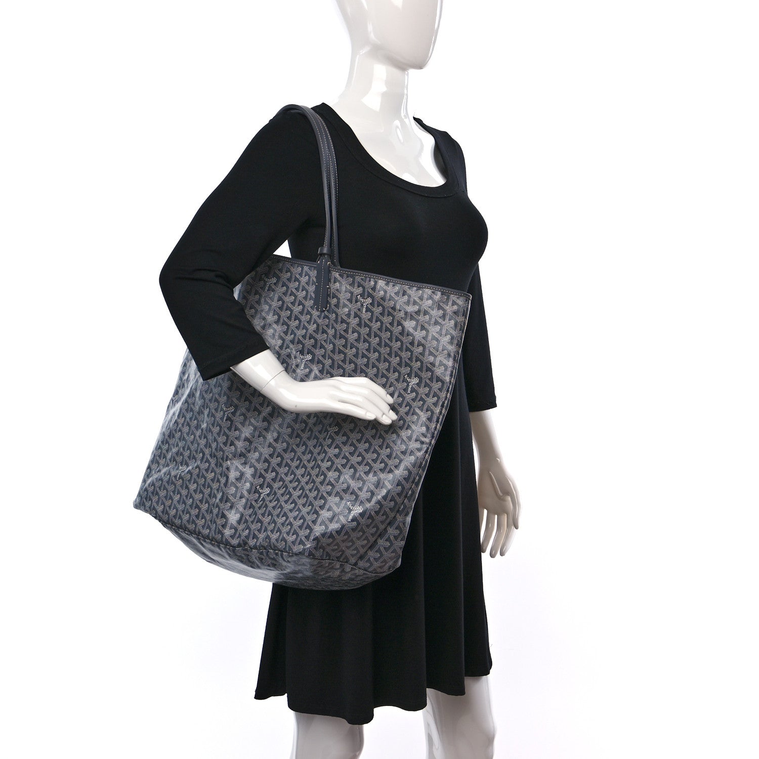 Goyard Goyardine Saint Louis XXL Grey 2 of 10