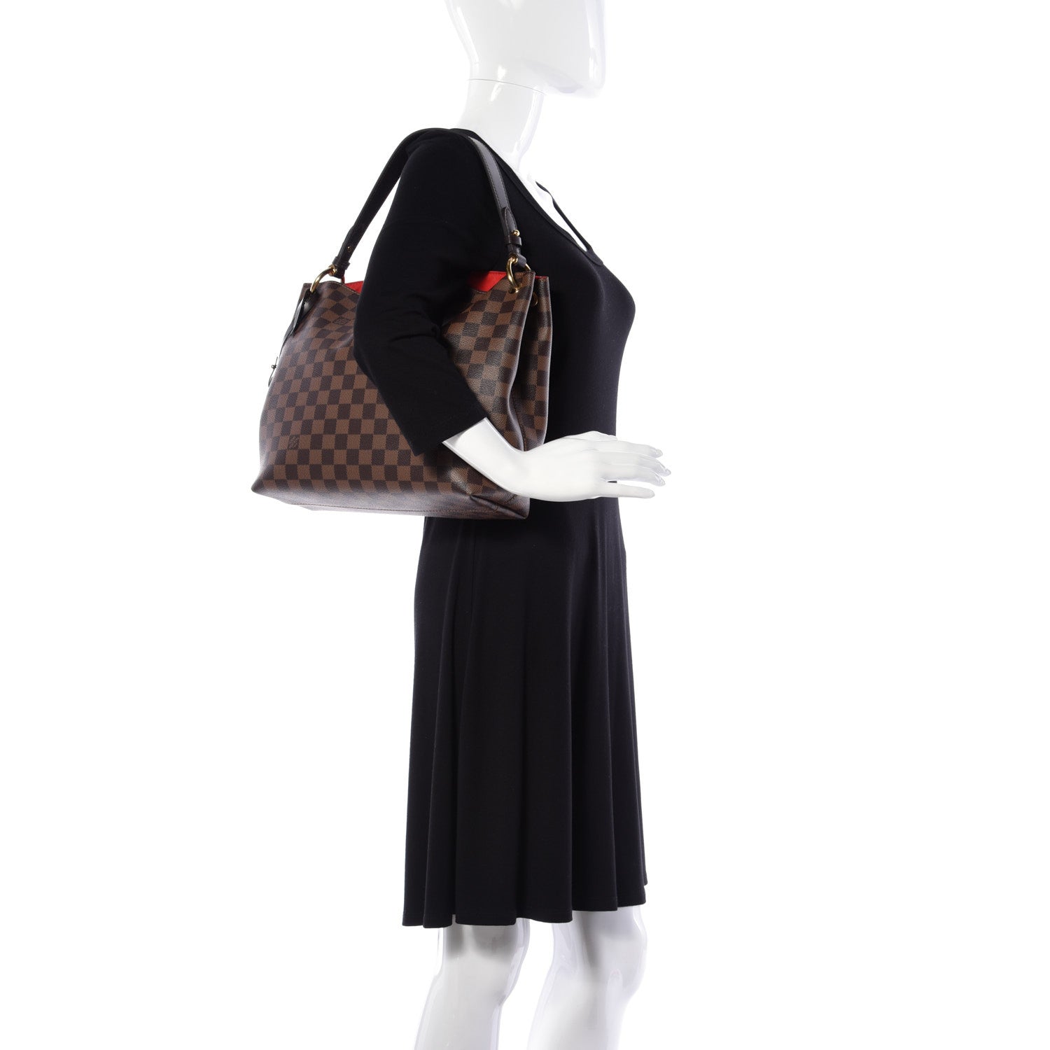 Louis Vuitton Damier Ebene Graceful PM 2 of 12