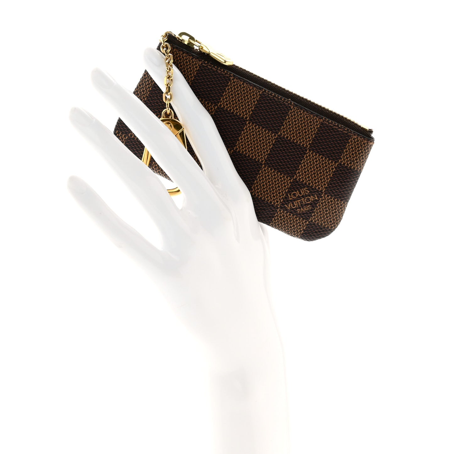 Damier Ebene Key Pouch