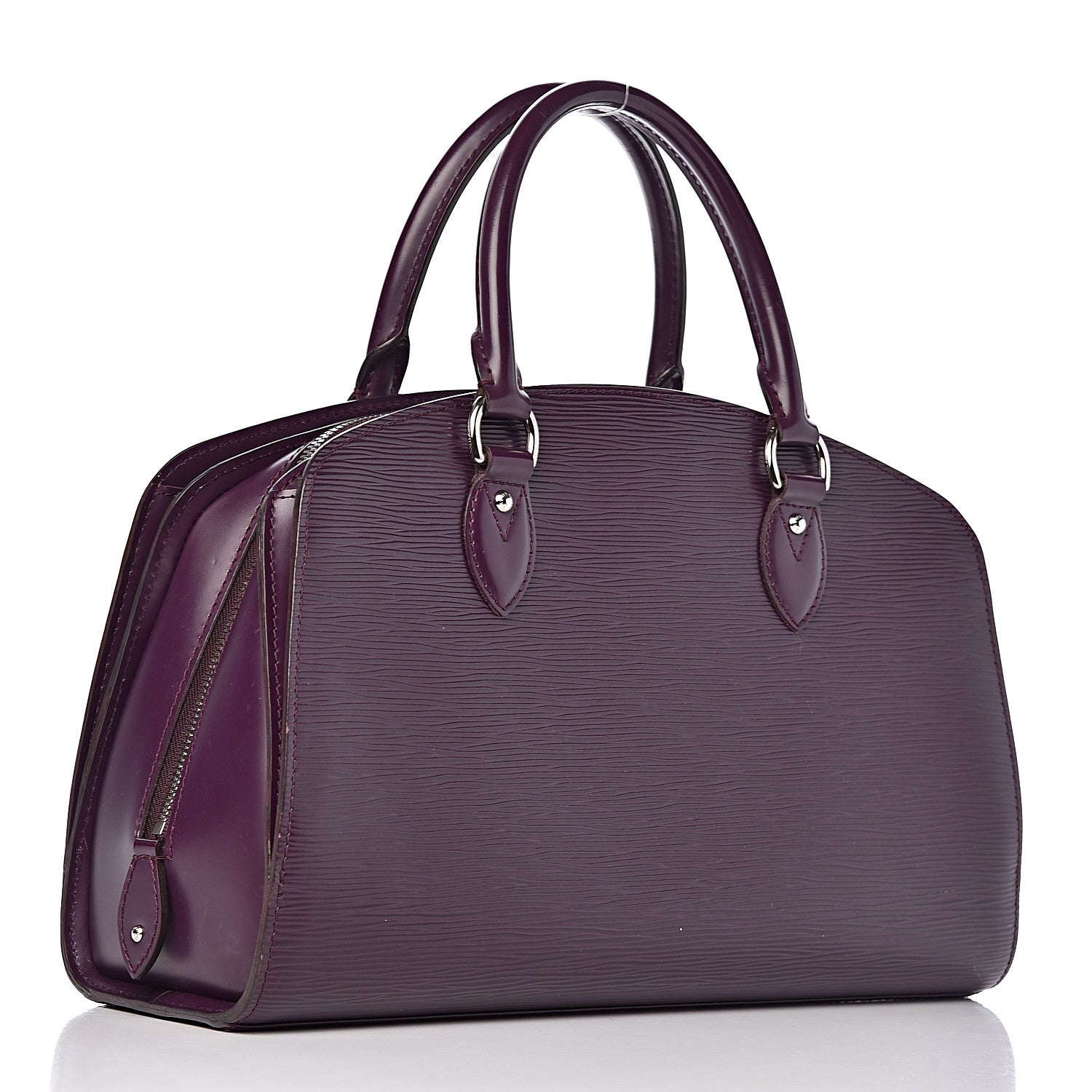 Louis Vuitton Epi Pont-Neuf PM Cassis 3 of 12