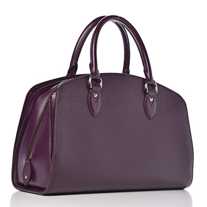 Louis Vuitton Epi Pont-Neuf PM Cassis 3 of 12