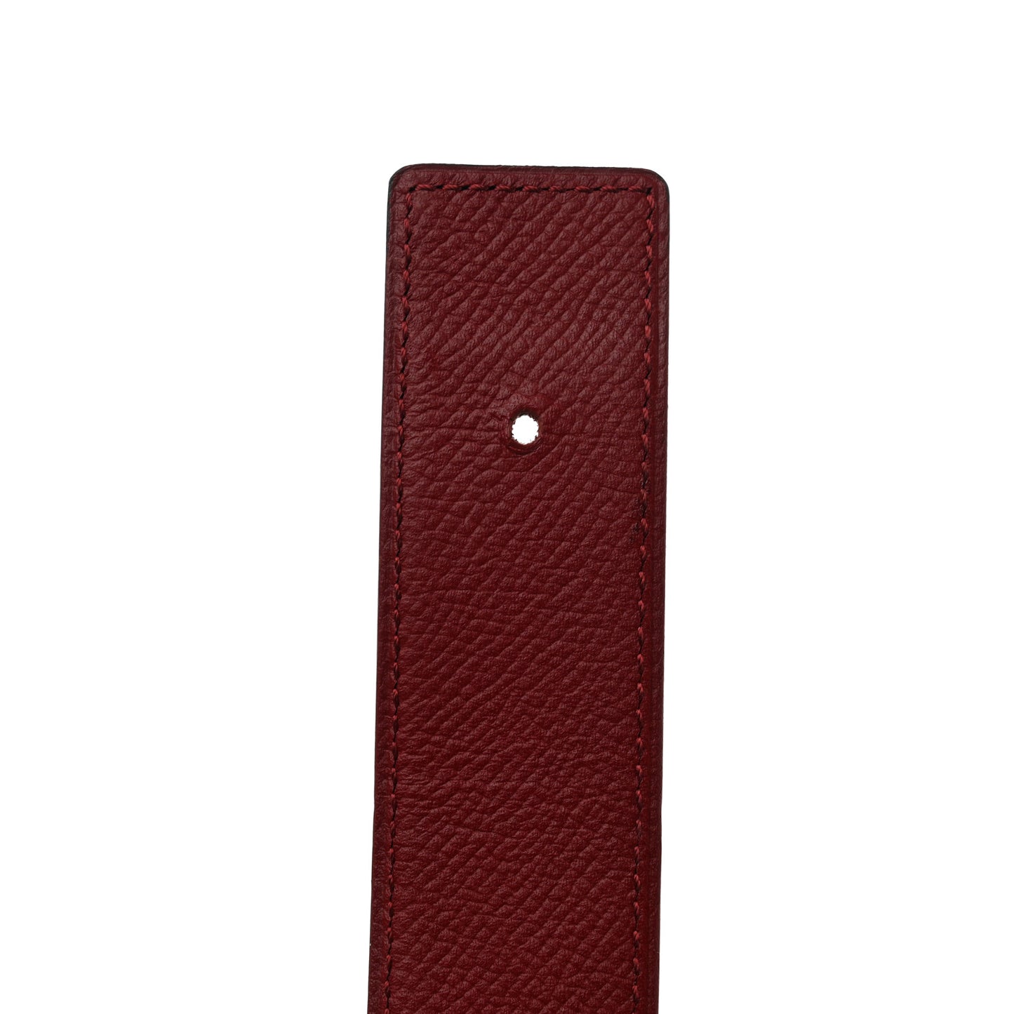 Epsom 24mm Belt 85 Black Rouge Casaque