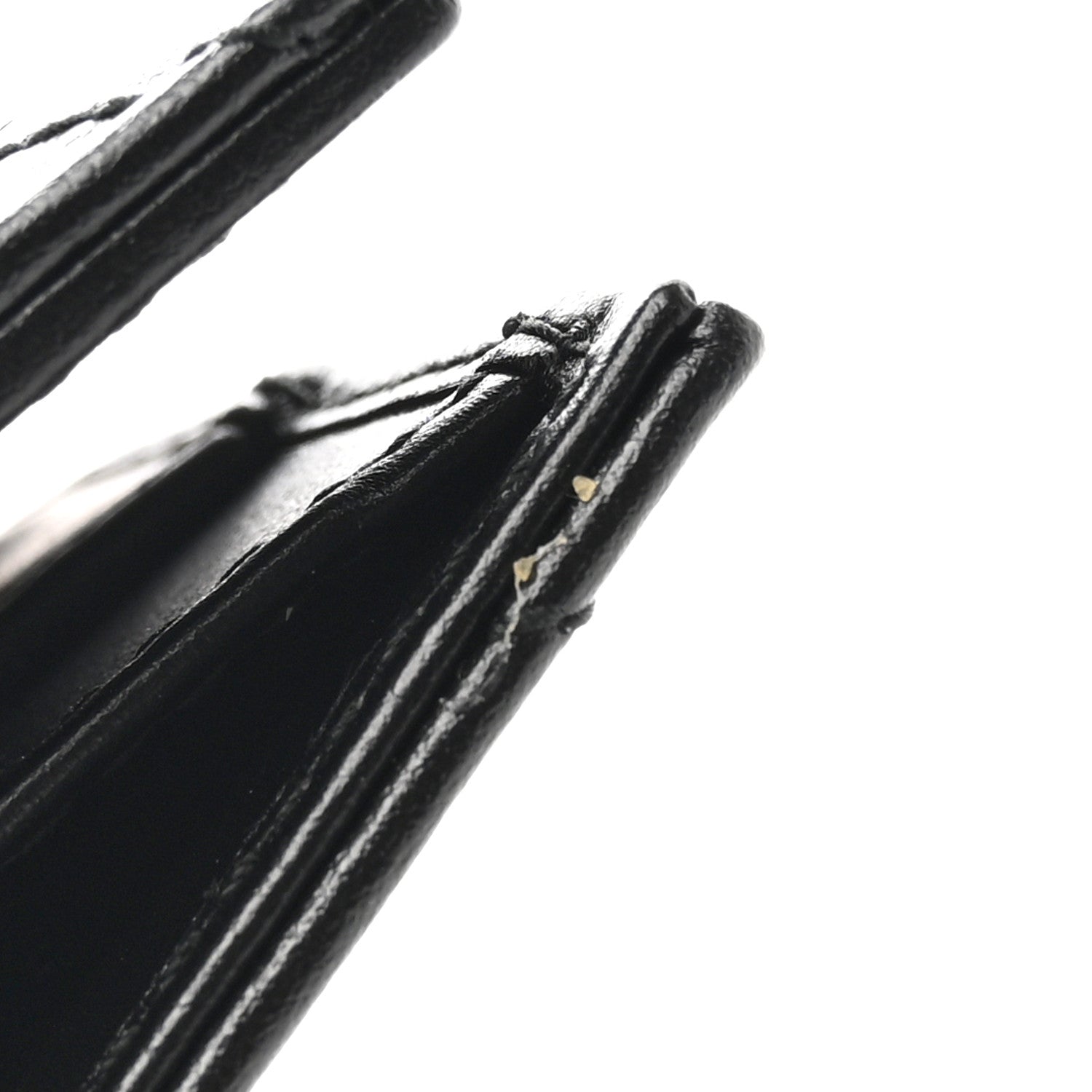 Gucci Calfskin Matelasse GG Marmont Passport Case Black 8 of 9