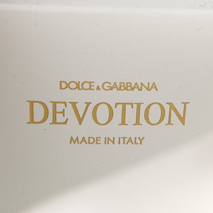 Dolce & Gabbana Smooth Calfskin Small Devotion Envelope Top Handle Bag White 6 of 11