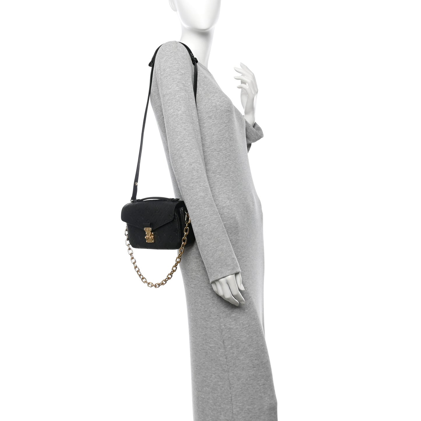 Empreinte Pochette Metis East West Black