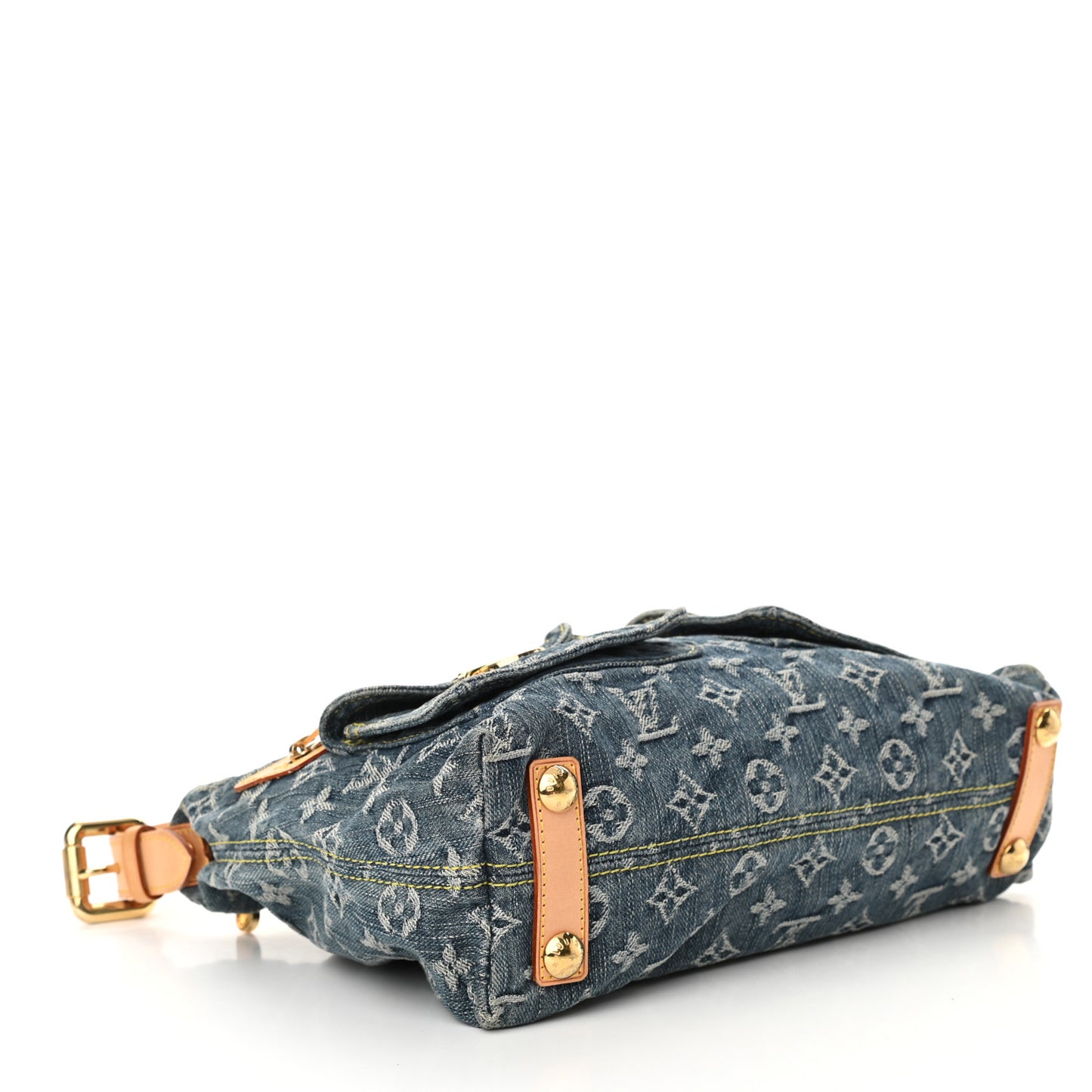 Monogram Denim Baggy PM Blue