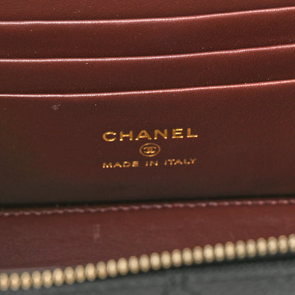 Chanel Caviar Quilted Small Vanity Case With Chain Black 7 of 12