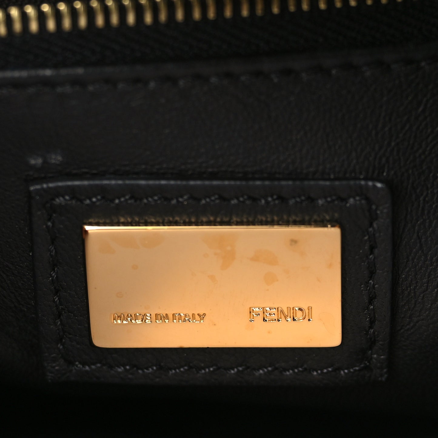Nappa Mini Peekaboo Iconic Satchel Black