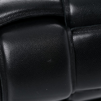 Bottega Veneta Nappa Maxi Intreccio Padded Cassette Crossbody Bag Black 10 of 18
