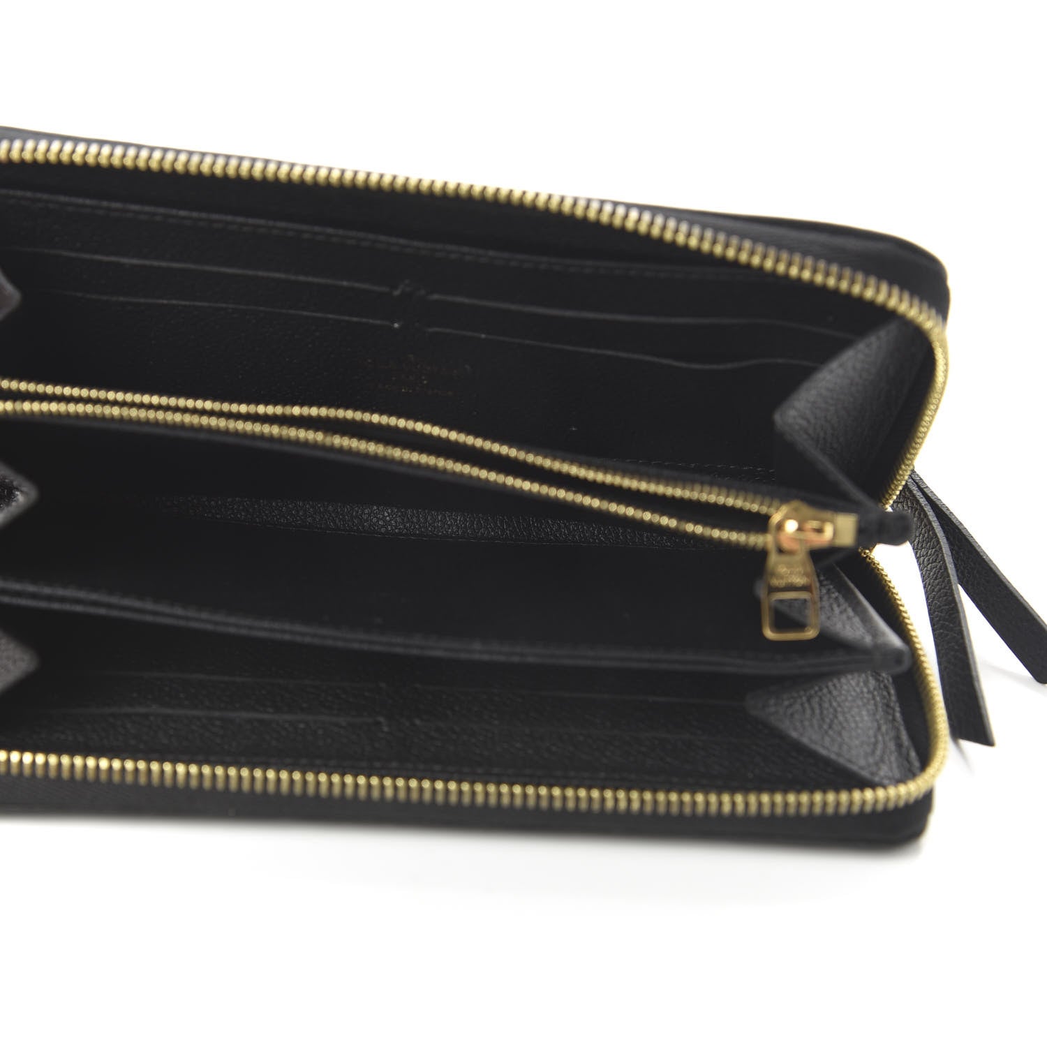 Louis Vuitton Empreinte Zippy Wallet Black 5 of 10