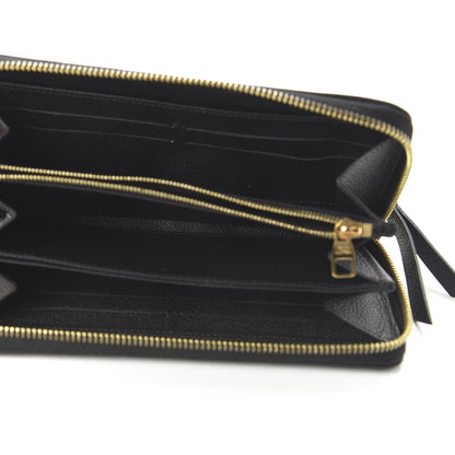 Louis Vuitton Empreinte Zippy Wallet Black 5 of 10