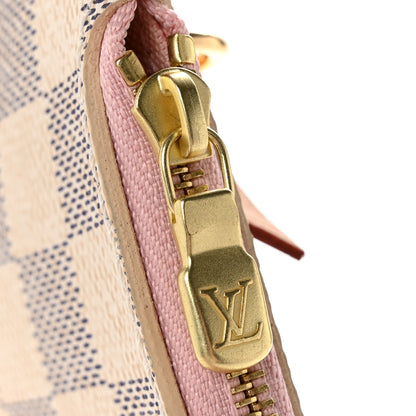 Louis Vuitton Damier Azur Neverfull MM GM Pochette  Rose Ballerine 8 of 9