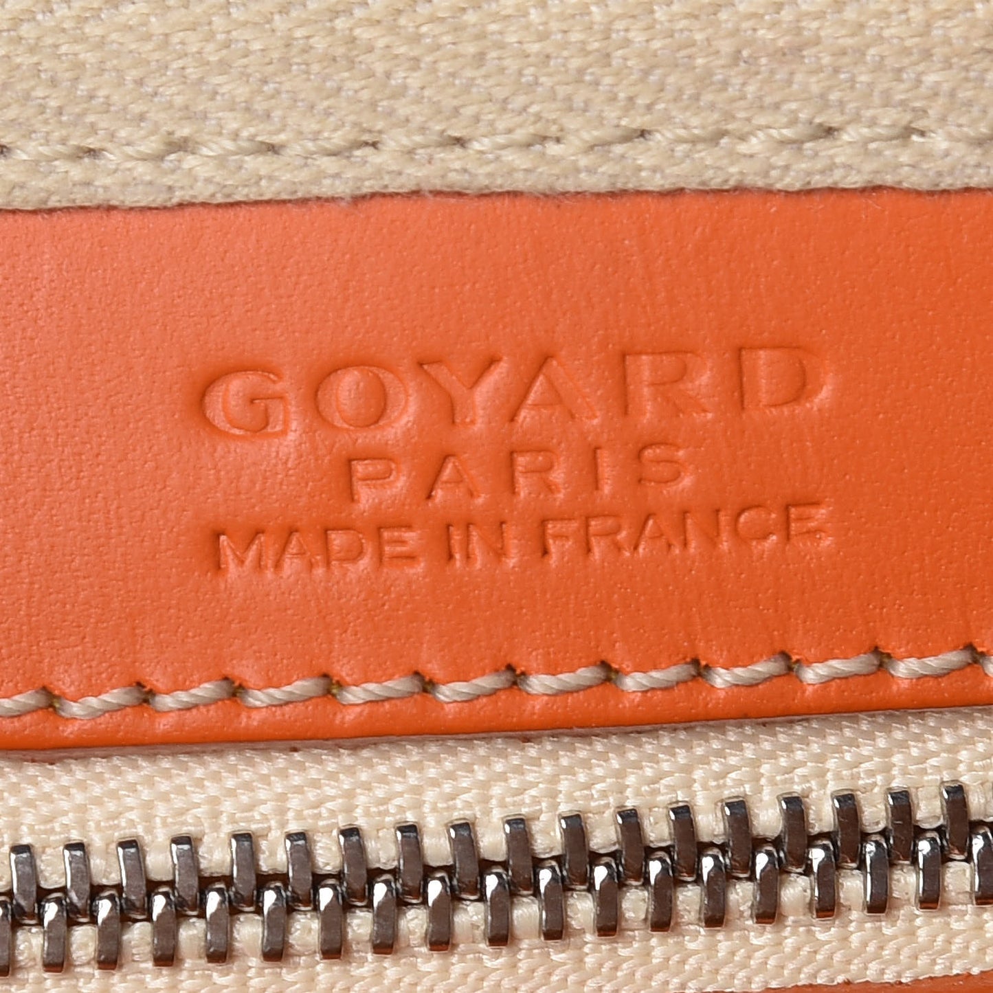 Goyardine Croisiere 35 Orange