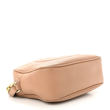 Gucci Pebbled Calfskin Small Soho Disco Bag Camelia 4 of 13