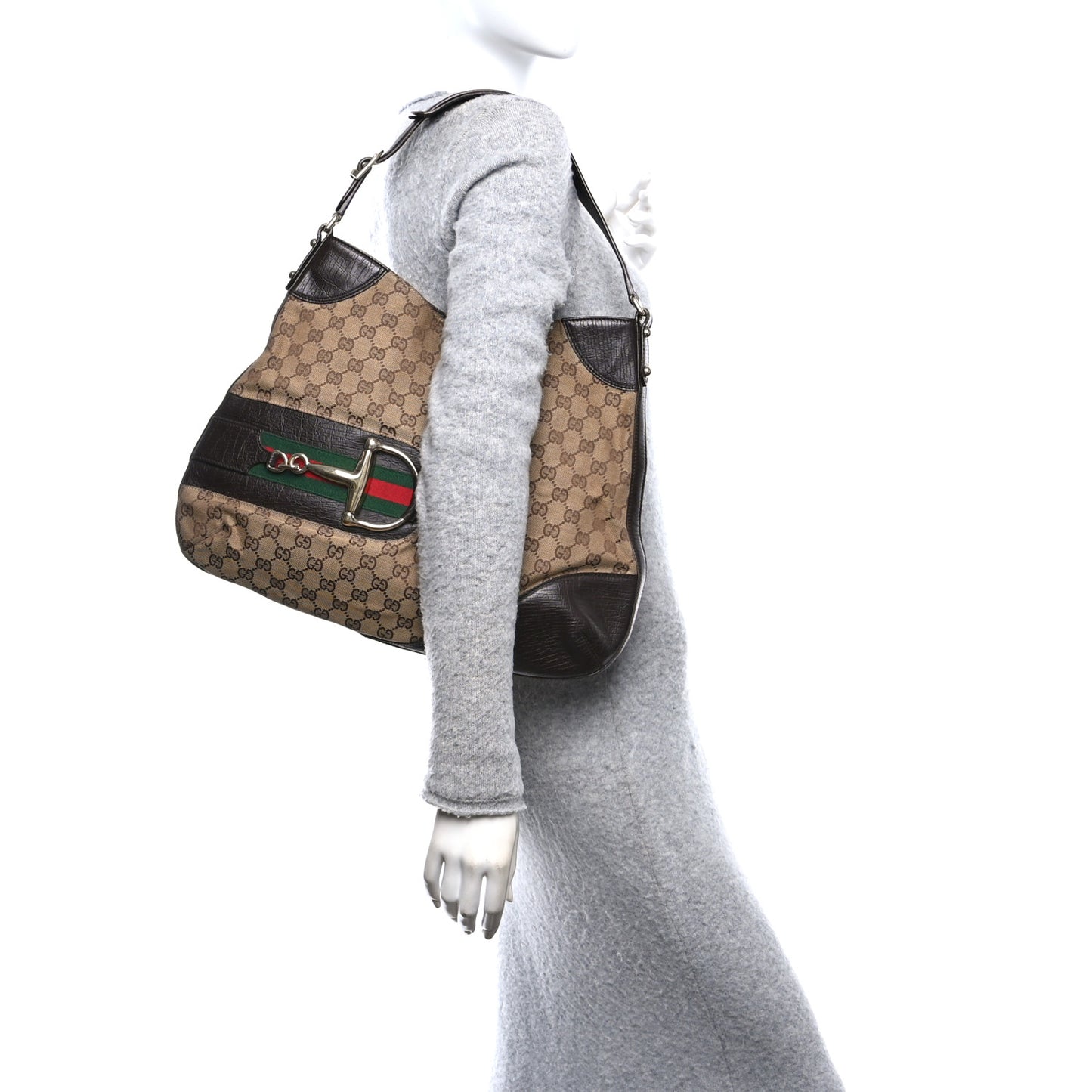 Monogram Hasler Hobo Dark Brown