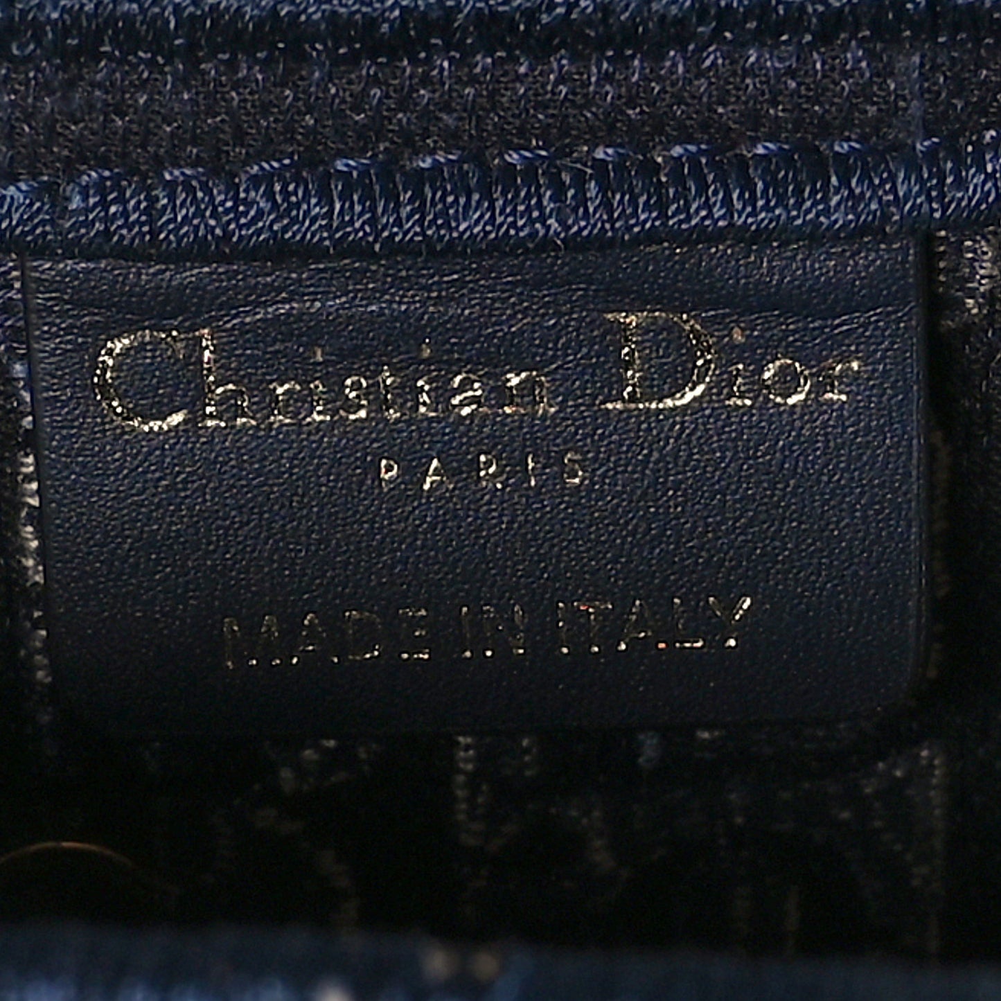 Velvet Oblique Saddle Bag Blue