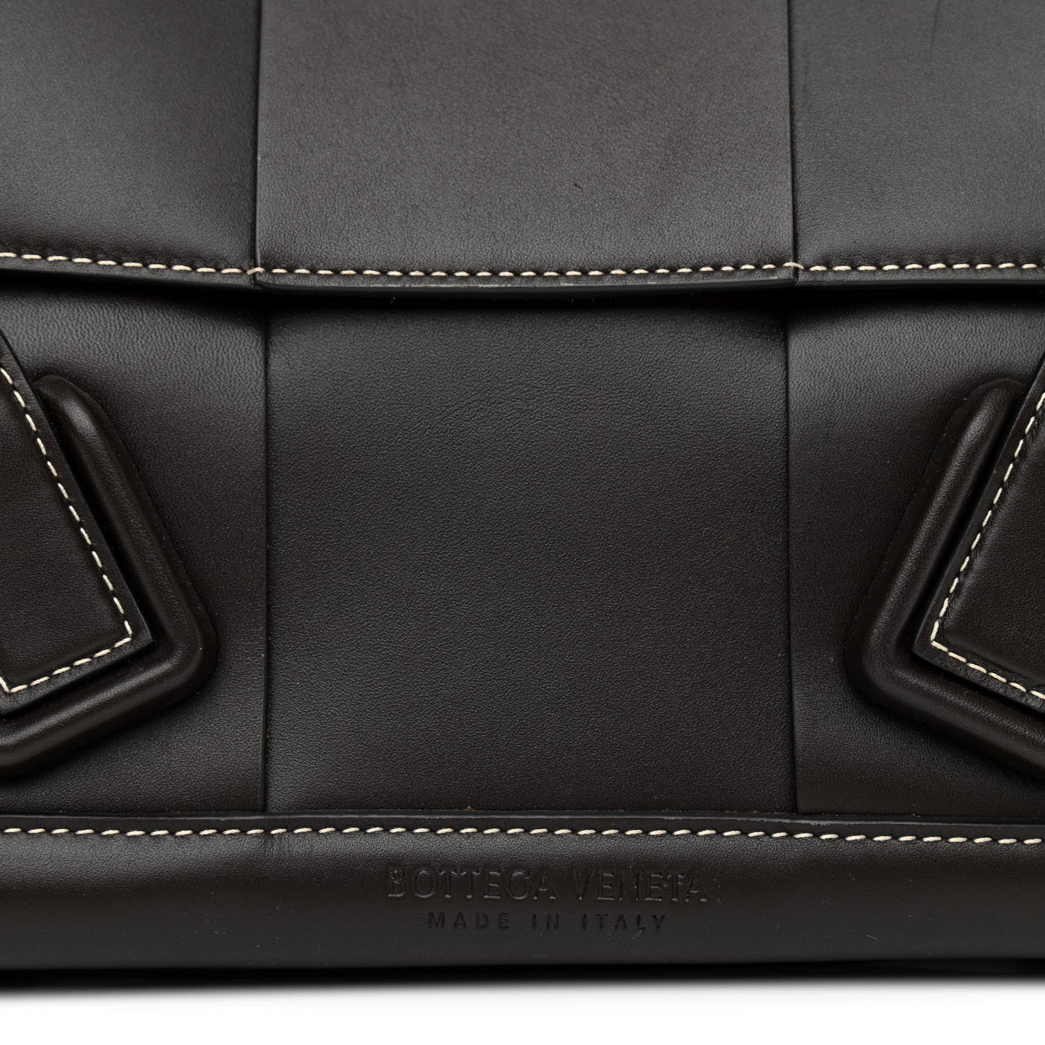 Bottega Veneta French Calfskin Maxi Intrecciato Small Arco Fondant 9 of 11