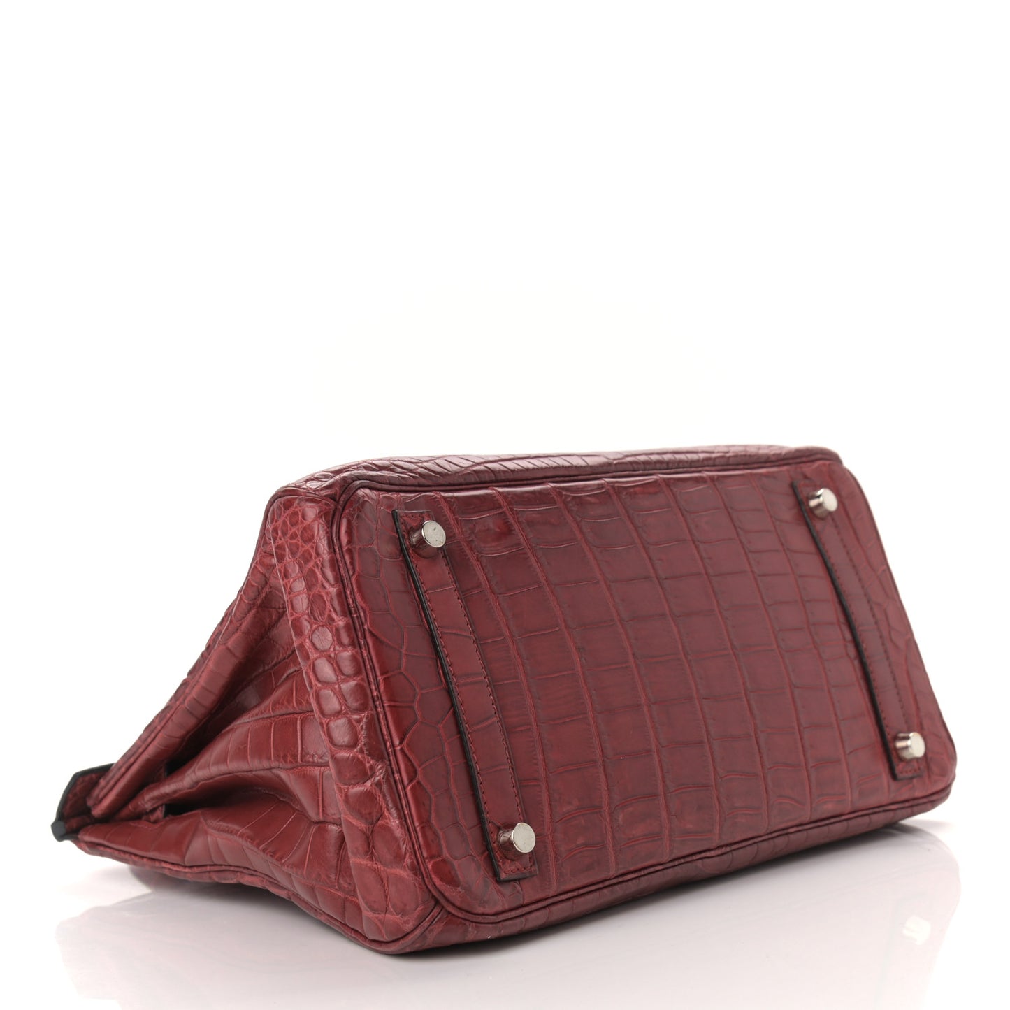 Matte Niloticus Crocodile Birkin 30 Rouge H