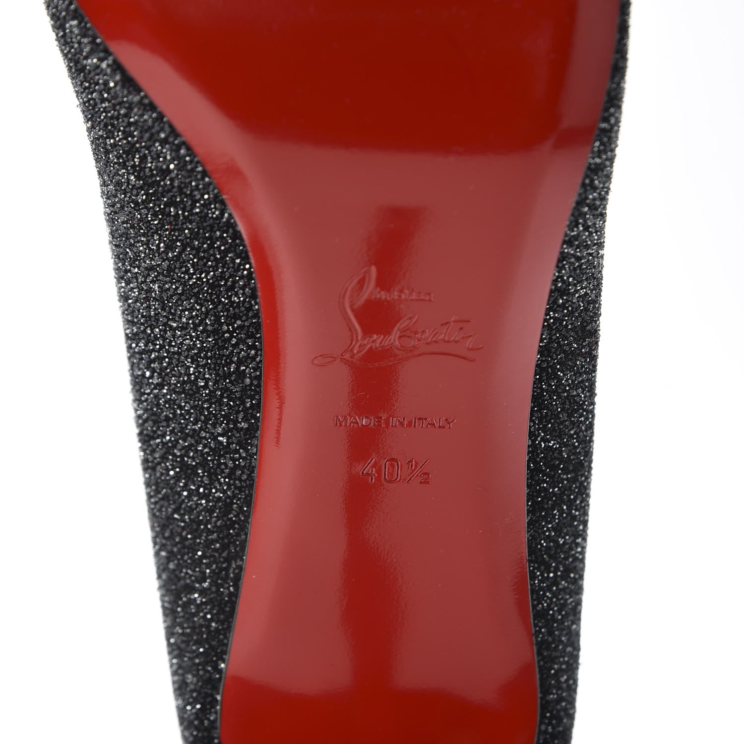 Christian Louboutin Crosta Comete Kate 85 Pumps 40.5 Black 8 of 9