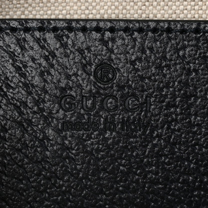 Gucci GG Supreme Monogram Textured Dollar Calfskin Web Small Ophidia Camera Bag Beige Blue 6 of 10