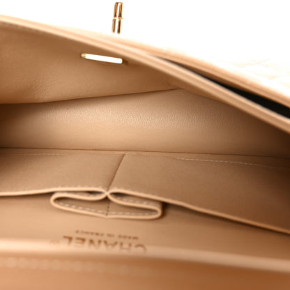 Chanel Caviar Quilted Small Double Flap Beige 8 of 21